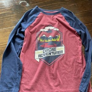 Boys long sleeve shirts cat and jack and falls creek.